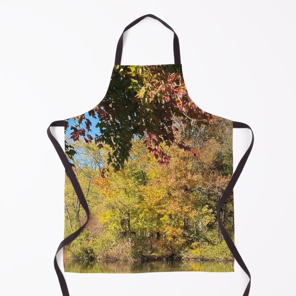 Item preview, A Nice Autumn Nature Walk By the Pond designed and sold by CJRPics.
