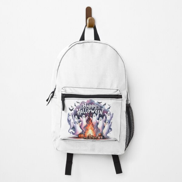 Item preview, Halloween dancing ghosts over a bonfire designed and sold by Szpaku desart .