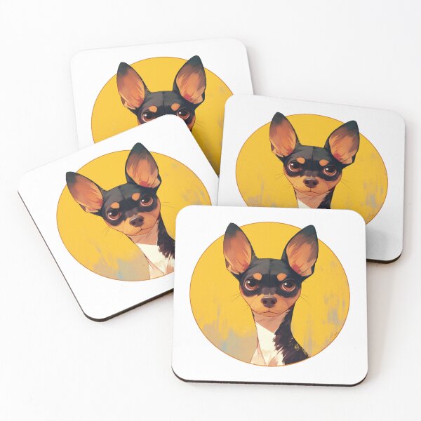 Item preview, Toy Fox Terrier Owner // Aesthetic Toy Fox Terrier // Aesthetic Dog // Animal Art // Beautiful Dog Art // Animal Cute Art  designed and sold by SMARTKIT  DESIGNAGENCY.