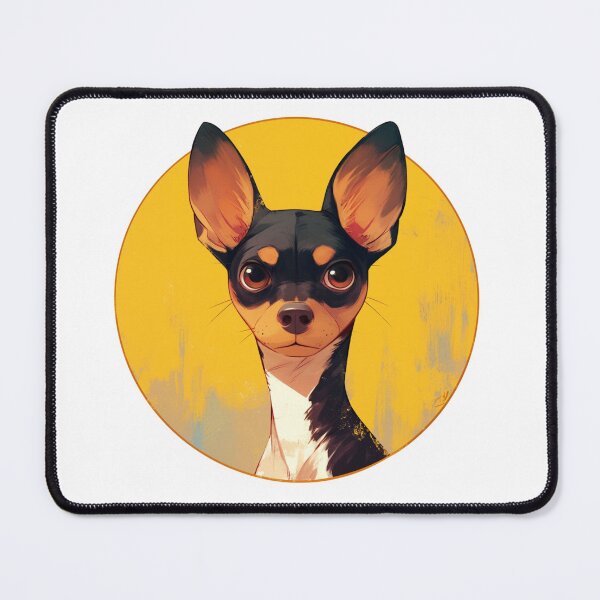 Item preview, Toy Fox Terrier Owner // Aesthetic Toy Fox Terrier // Aesthetic Dog // Animal Art // Beautiful Dog Art // Animal Cute Art  designed and sold by SMARTKIT  DESIGNAGENCY.