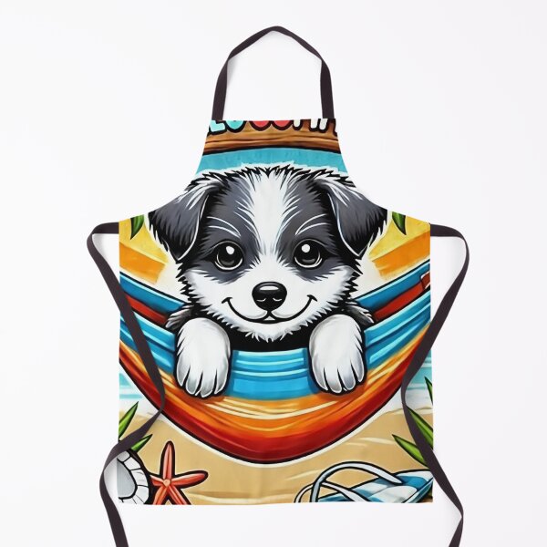 Item preview, Hello Summer Beach Vibes with Cute Puppy designed and sold by Casanova7000.