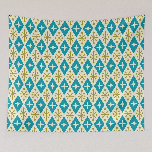 Item preview, Mid Century Modern Atomic Age Abstract Pattern designed and sold by tonymagnerart.