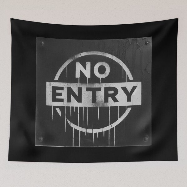 Item preview, NO ENTRY SIGN STICKERS designed and sold by carlarmes.