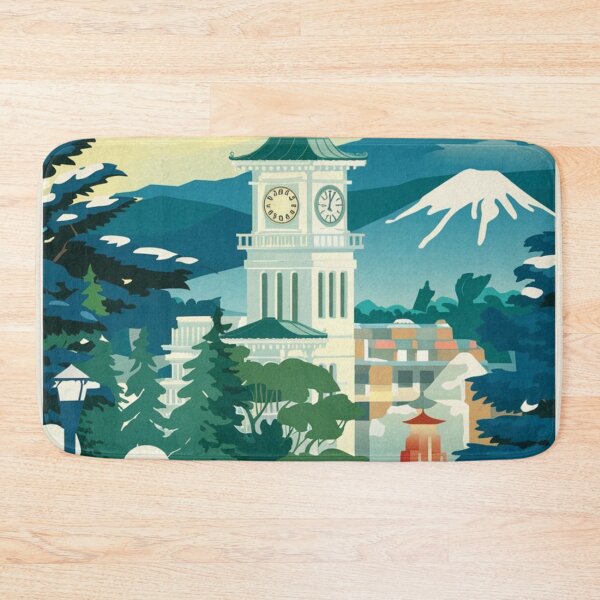 Item preview, Sapporo Vintage Travel Poster designed and sold by TravelerRat.