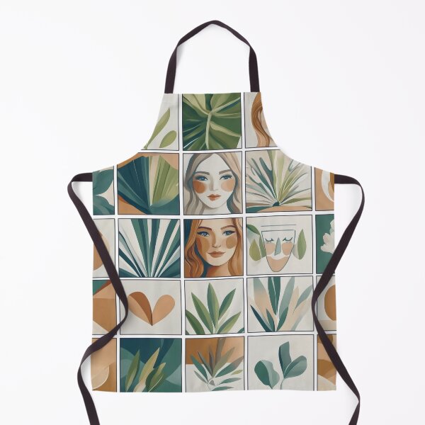 Item preview, Foliage & Faces, Pattern No5 designed and sold by Shoot-The-Moon.