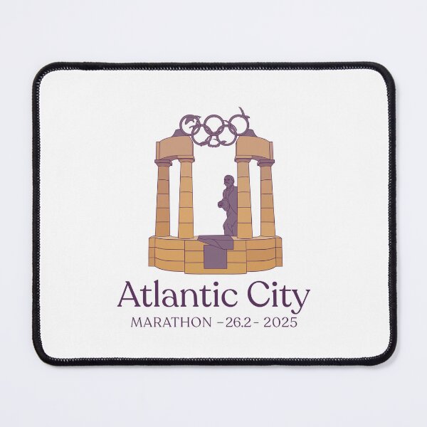 Item preview, Atlantic City - Marathon – 26.2 - 2025 designed and sold by Moritz Schwäble.