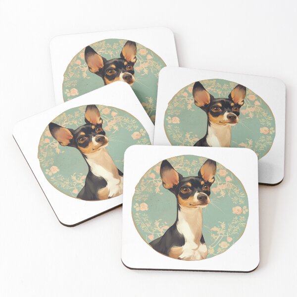 Item preview, Toy Fox Terrier Owner // Aesthetic Toy Fox Terrier // Aesthetic Dog // Animal Art // Beautiful Dog Art // Animal Cute Art  designed and sold by SMARTKIT  DESIGNAGENCY.