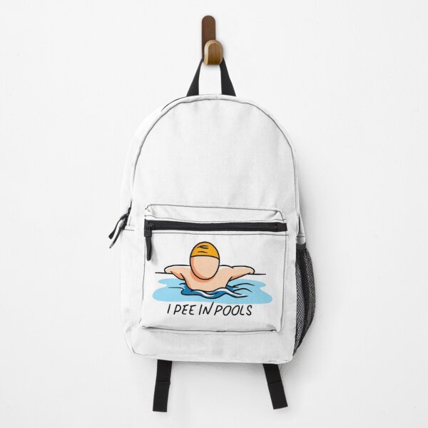 Item preview, I pee in pools funny hand drawn swimming quote design for swimmers  designed and sold by MOLS-DRAWING.