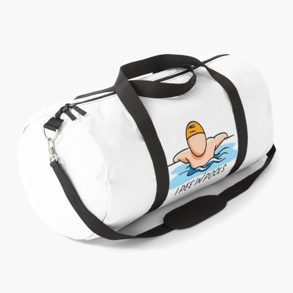 Item preview, I pee in pools funny hand drawn swimming quote design for swimmers  designed and sold by MOLS-DRAWING.