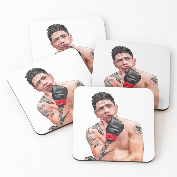 Item preview, Brandon Moreno UFC Contender in Action designed and sold by GrizzlyCollective.