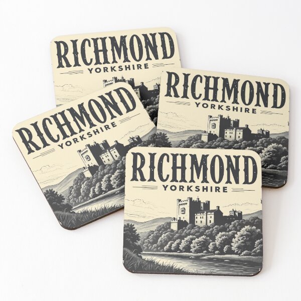 Item preview, Vintage Richmond Yorkshire Print – Timeless Charm of Historic England designed and sold by pixelated_echoes.