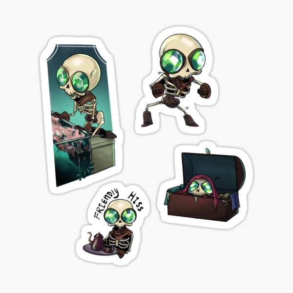 Item preview, Many Manfreds (sticker and magnet set) designed and sold by ShiverMeDoodles.
