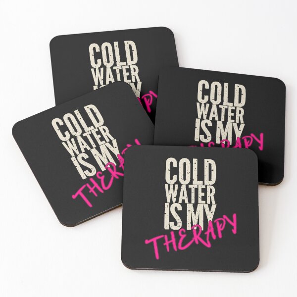 Item preview, Cold Water Is My Therapy Funny Gifts for Pepole Who Like Ice Bathing designed and sold by byMartha.