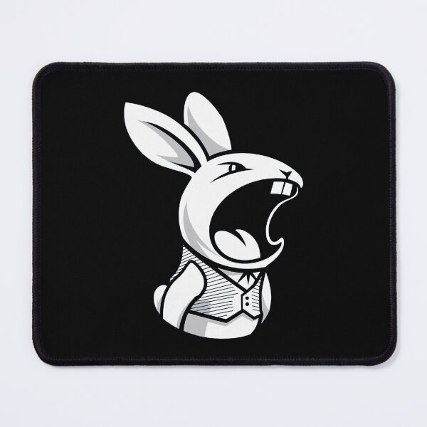 Item preview, Screaming Rabbit Follow The White Rabbit Bunny Hare Follow Me designed and sold by Cr320.