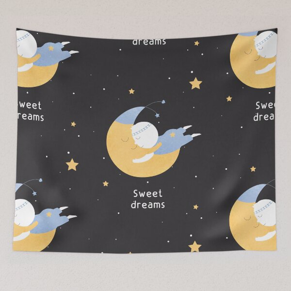 Item preview, Hug the moon, boy designed and sold by kidizajn.