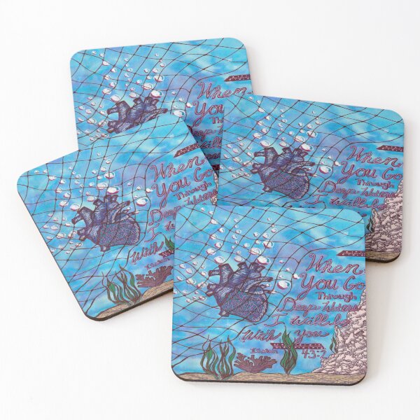 Item preview, Under the Sea Verse (Isaiah 43:2) designed and sold by Create With Christ.