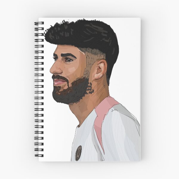 Item preview, Marco Asensio Artwork - Lineart Version designed and sold by artgovernor.