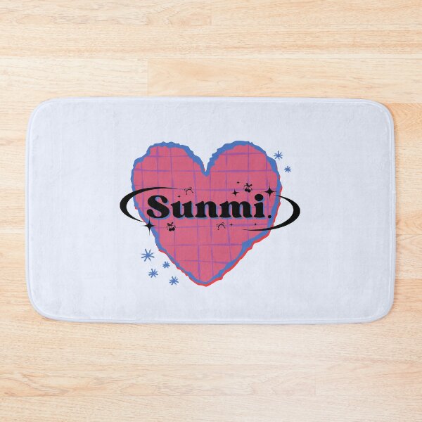 Item preview, Sunmi K-Pop Pink Heart Scrapbook Design designed and sold by AJUNICE STUDIO.
