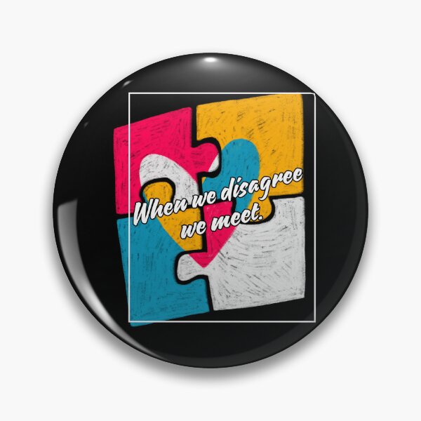 Item preview, T-shirt about friends in difference we meet ,When we disagree we meet. designed and sold by TialCorner.