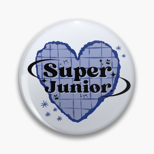 Item preview, Super Junior K-Pop Blue Heart Scrapbook Design designed and sold by AJUNICE STUDIO.