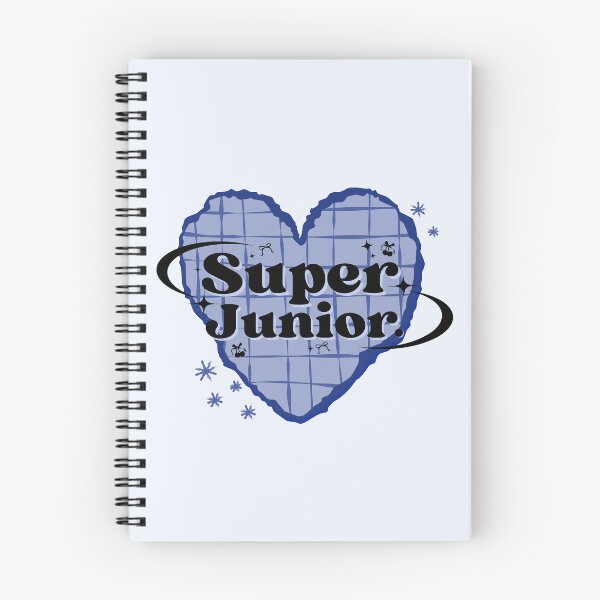 Item preview, Super Junior K-Pop Blue Heart Scrapbook Design designed and sold by AJUNICE STUDIO.