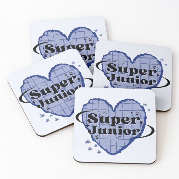 Item preview, Super Junior K-Pop Blue Heart Scrapbook Design designed and sold by AJUNICE STUDIO.
