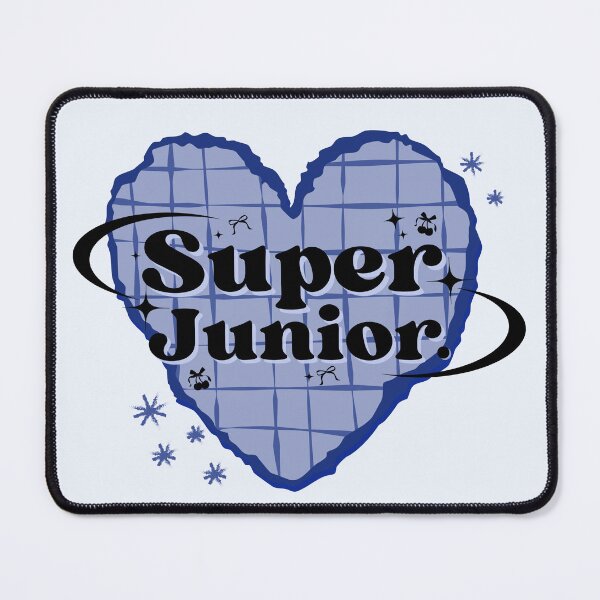 Item preview, Super Junior K-Pop Blue Heart Scrapbook Design designed and sold by AJUNICE STUDIO.