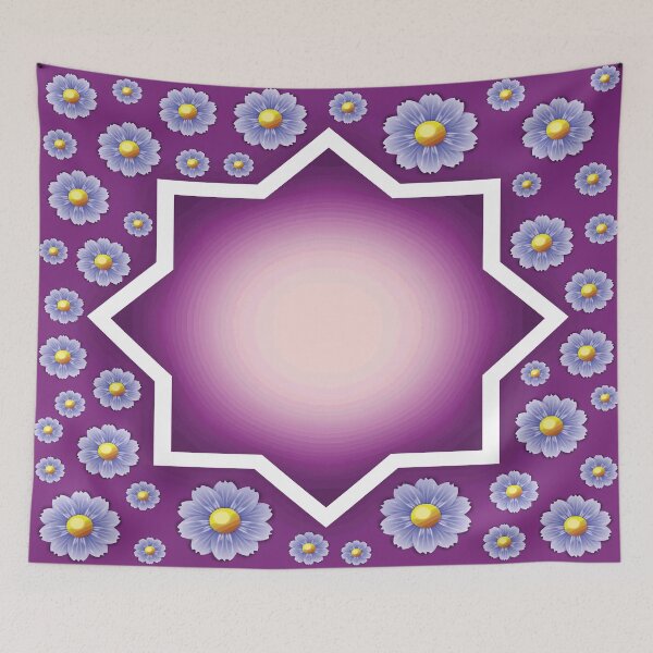 Item preview, FLOWERS WALLPAPER 2 Pop Art designed and sold by Bruce ALMIGHTY Baker.