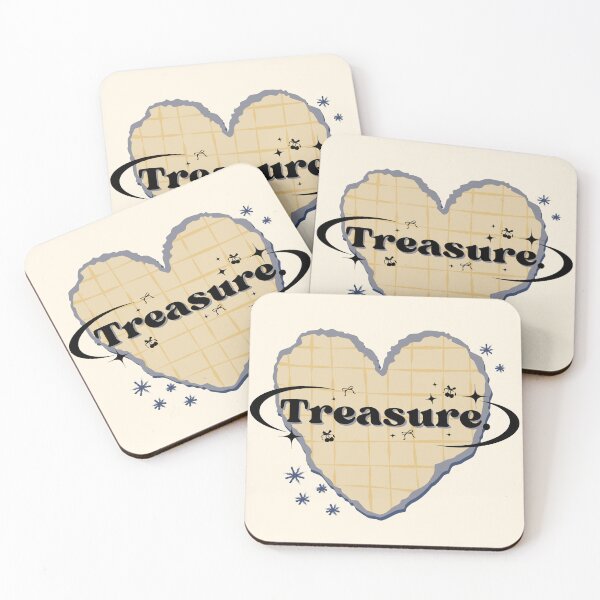 Item preview, Treasure K-Pop Heart Scrapbook Design designed and sold by AJUNICE STUDIO.