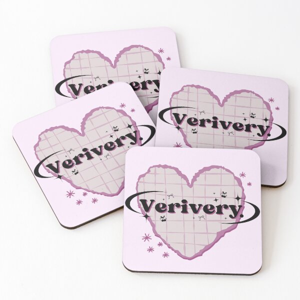 Item preview, VERIVERY K-Pop Fans Heart Scrapbook Design designed and sold by AJUNICE STUDIO.