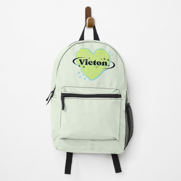 Item preview, VICTON K-Pop Neon Green Heart Scrapbook Design designed and sold by AJUNICE STUDIO.