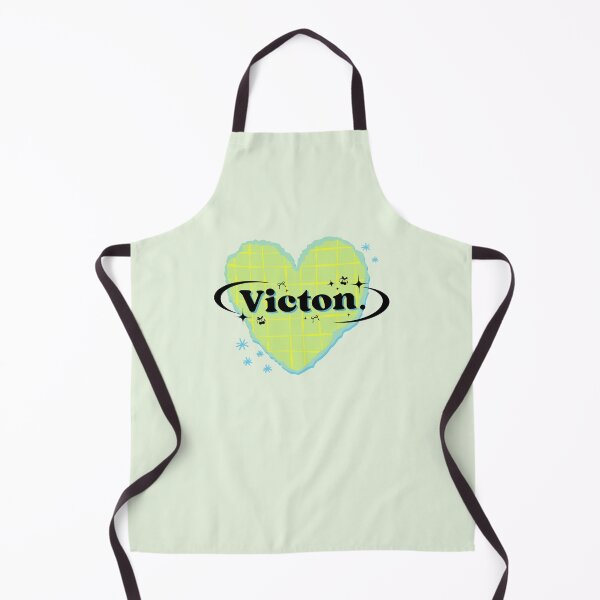 Item preview, VICTON K-Pop Neon Green Heart Scrapbook Design designed and sold by AJUNICE STUDIO.