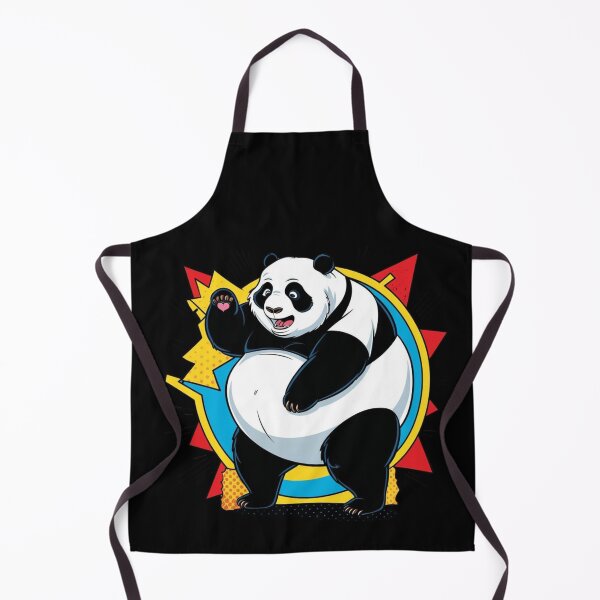 Artikelvorschau, Panda winkende Hand entworfen und verkauft von MessOnClothes.