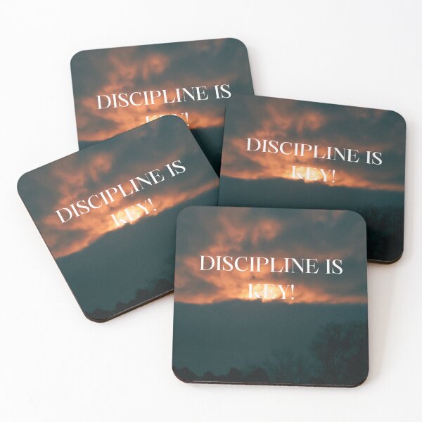 Item preview, Discipline is key designed and sold by GrindWardrobe.
