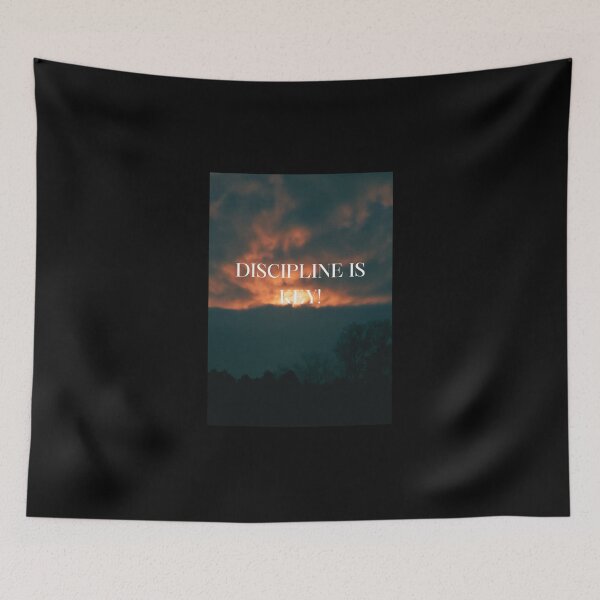 Item preview, Discipline is key designed and sold by GrindWardrobe.