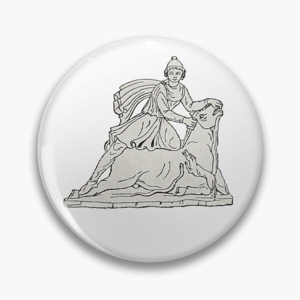 Item preview, Mithra Illustration, Greek Mythology, Roman Mythology  designed and sold by HawthorneFlame.