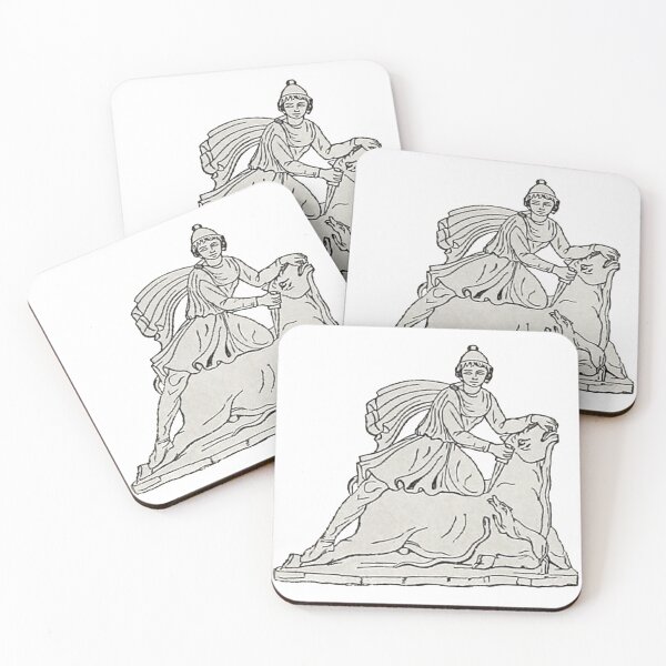 Item preview, Mithra Illustration, Greek Mythology, Roman Mythology  designed and sold by HawthorneFlame.