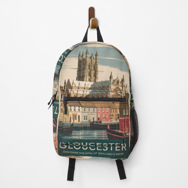 Item preview, Gloucester Vintage Travel Poster designed and sold by TravelerRat.