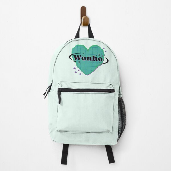 Item preview, Wonho K-Pop Heart Scrapbook Design in Green Tones designed and sold by AJUNICE STUDIO.