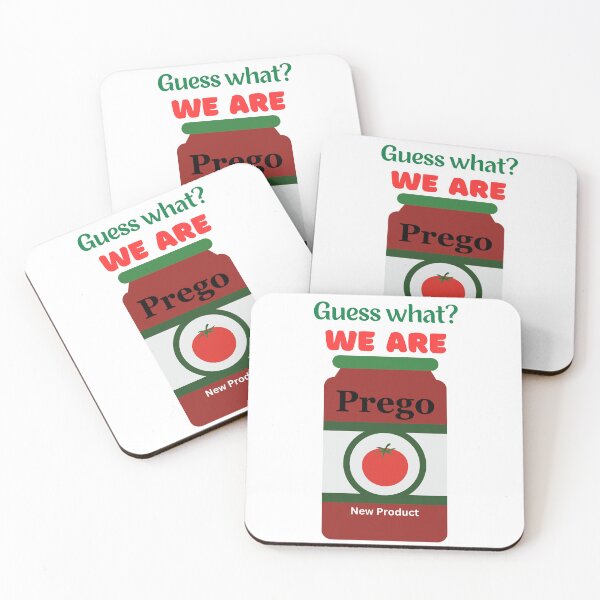 Item preview, We are Prego Pregnancy Announcement designed and sold by CherryPickedArt.