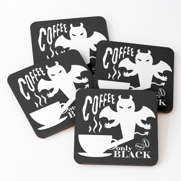 Item preview, Coffee only black designed and sold by mrno666.