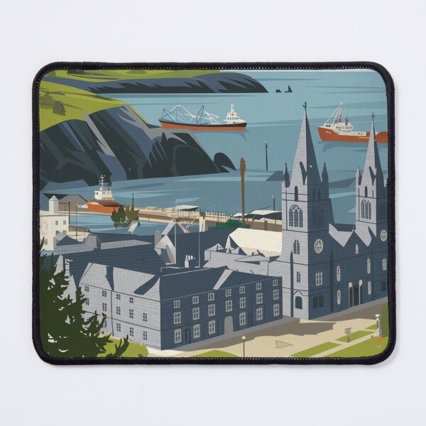 Item preview, Aberdeen Vintage Travel Poster designed and sold by TravelerRat.