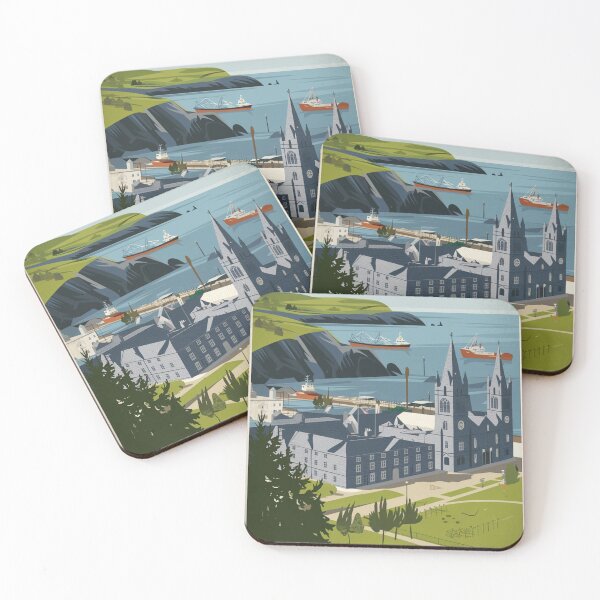Item preview, Aberdeen Vintage Travel Poster designed and sold by TravelerRat.