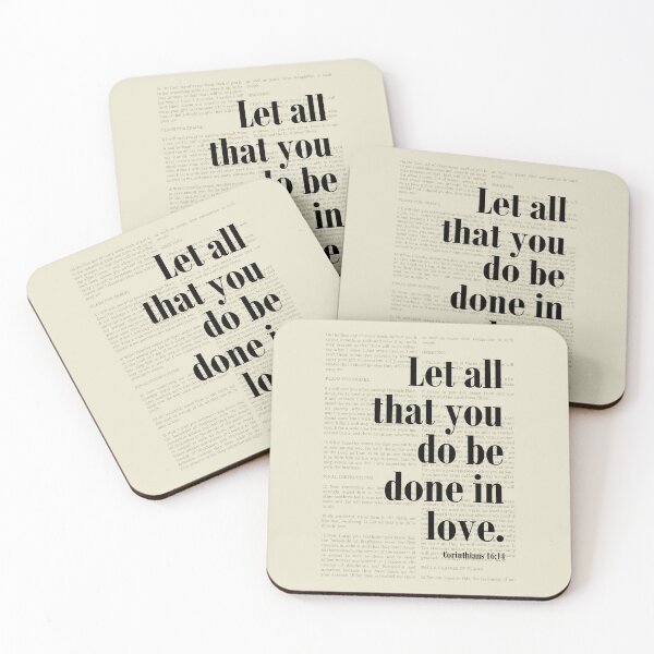 Item preview, Corinthians Bible Verse Quote Inspirational Christian Art designed and sold by kakarikihill.