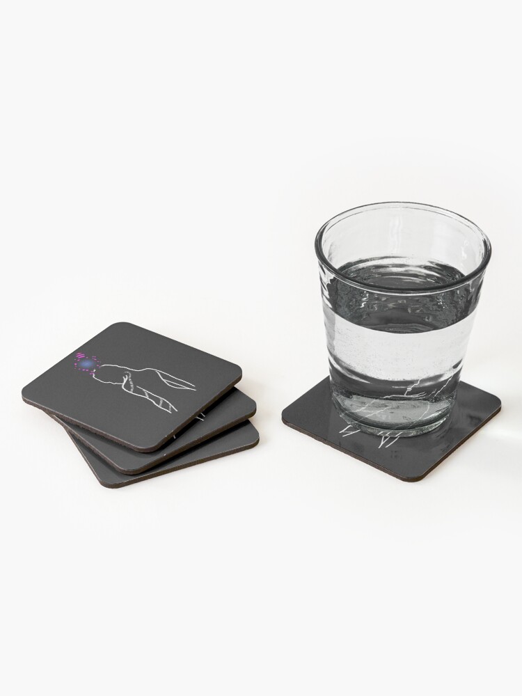 Thumbnail 2 of 5, Coasters (Set of 4), The Empress of Enchanting Beauty designed and sold by ZanderverZ.
