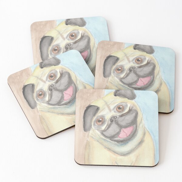 Item preview, Happy Pug designed and sold by CreativeMatthew.