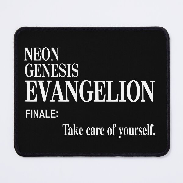 Aperçu de l'œuvre Evangelion Prends soin de toi créée et vendue par HayaMerch.