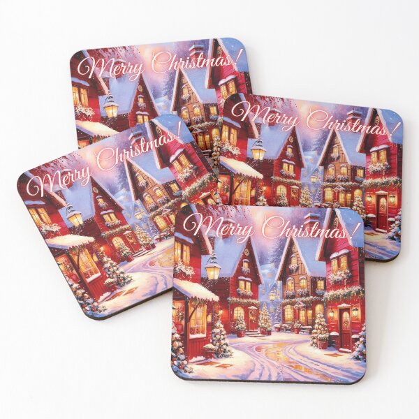 Item preview, Enchanting Beauty of a Beautiful Christmas Town designed and sold by IFLYBaby.