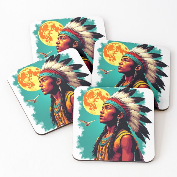 Item preview, Sitting Bull - A Young Boys Destiny On The Horizon designed and sold by SJZDesign.