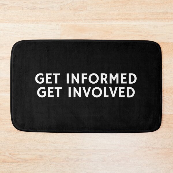Item preview, Get Informed get Involved designed and sold by manandi1.
